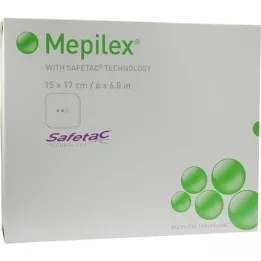 MEPILEX 15x17 cm schuimverband, 5 st