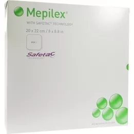 MEPILEX 20x22 cm schuimverband, 5 st