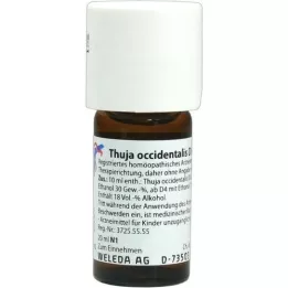 THUJA OCCIDENTALIS D 6 Verdunning, 20 ml