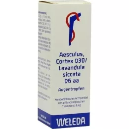 AESCULUS CORTEX D 30/Lavandula D 6 aa oogdruppels, 10 ml