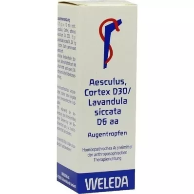 AESCULUS CORTEX D 30/Lavandula D 6 aa oogdruppels, 10 ml
