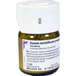 AURUM METALLICUM PRAEPARATUM D 6 Trituratie, 50 g