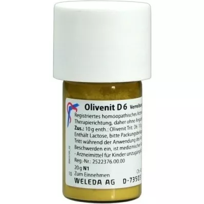 OLIVENIT D 6 Trituratie, 20 g