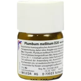 PLUMBUM MELLITUM D 20 Trituratie, 50 g