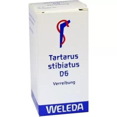 TARTARUS STIBIATUS D 6 Trituratie, 20 g TARTARUS STIBIATUS D 6 Trituratie, 20 g