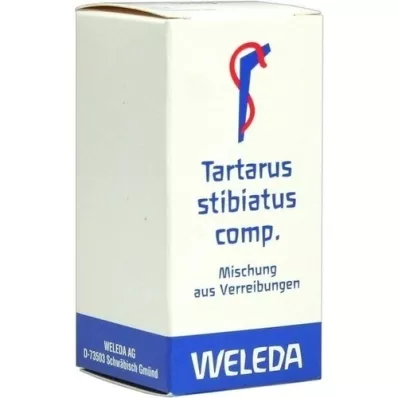 TARTARUS STIBIATUS COMP.Trituratie, 20 g TARTARUS STIBIATUS COMP.Trituratie, 20 g