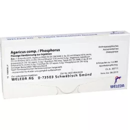 AGARICUS COMP./Fosforampullen, 8X1 ml
