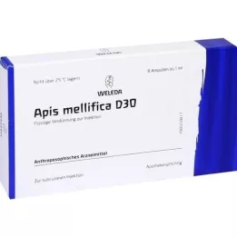 APIS MELLIFICA D 30 ampullen, 8 stuks