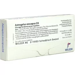 ASTRAGALUS EXSCAPUS D 3 ampullen, 8X1 ml