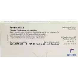 FORMICA D 12 ampullen, 8X1 ml