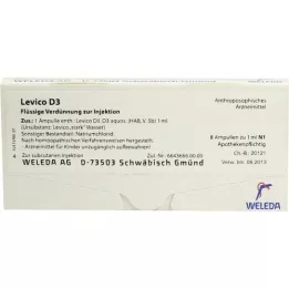 LEVICO D 3 ampullen, 8X1 ml