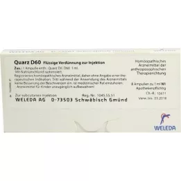 QUARZ D 60 ampullen, 8X1 ml