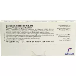SOLUTIO SILICEAE comp.D 6 ampullen, 8X1 ml