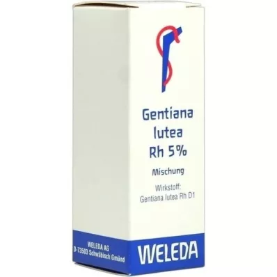 GENTIANA LUTEA RH Geperst sap 5% mengsel, 20 ml