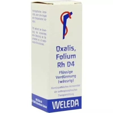 OXALIS FOLIUM Rh D 4 Verdunning, 20 ml