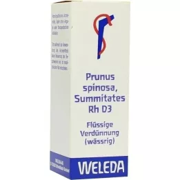 PRUNUS SPINOSA SUMMITATES Rh D 3 Verdunning, 20 ml