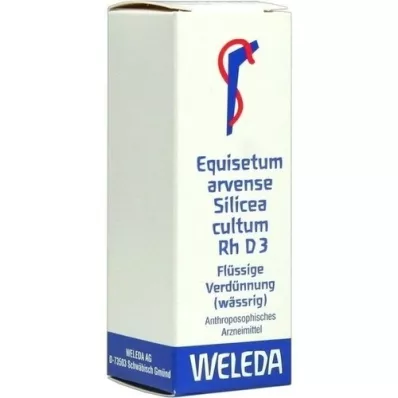 EQUISETUM ARVENSE Silicea cultum Rh D 3 Verdunning, 20 ml EQUISETUM ARVENSE Silicea cultum Rh D 3 Verdunning, 20 ml