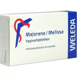 MAJORANA/MELISSA Vaginale tabletten, 10 stuks