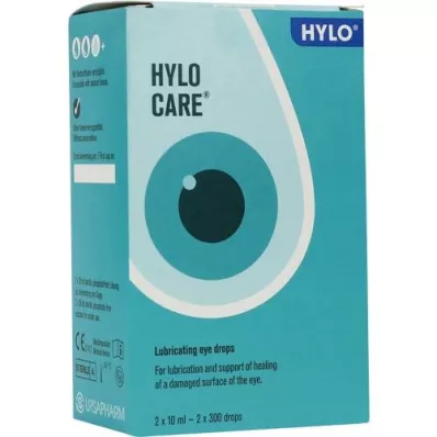 HYLO-CARE Oogdruppels, 2X10 ml HYLO-CARE Oogdruppels, 2X10 ml