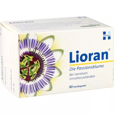 LIORAN de passiebloem harde capsules, 80 stuks