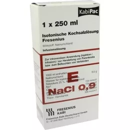 KOCHSALZLÖSUNG 0,9% plastic fles Fresenius, 250 ml