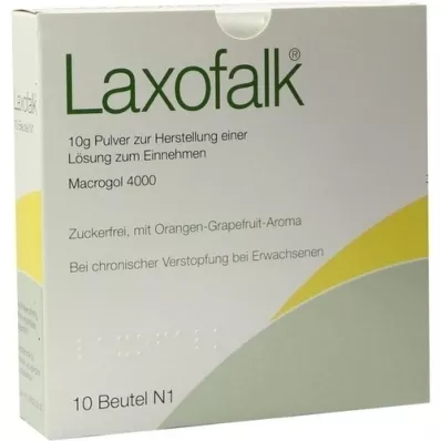 LAXOFALK 10 g Plv.z.Fabrikant e.Lsg.z.Innamezak, 10 stuks