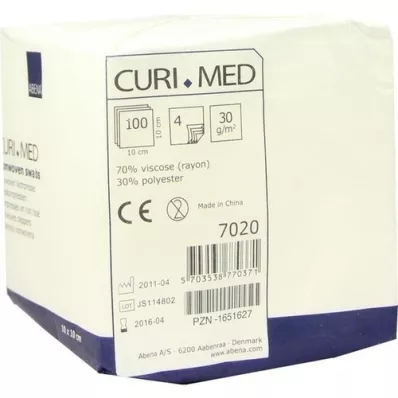VLIESKOMPRESSEN 10x10 cm niet-steriel 4-laags, 100 st VLIESKOMPRESSEN 10x10 cm niet-steriel 4-laags, 100 st
