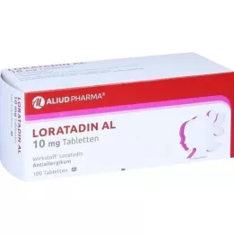 LORATADIN AL 10 mg tabletten, 100 stuks