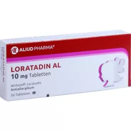 LORATADIN AL 10 mg tabletten, 20 stuks