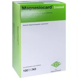 MAGNESIOCARD 5 mmol Plv.z.Her.e.Lsg.z.Intake, 100 stuks