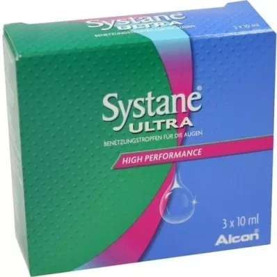 SYSTANE ULTRA Glijdruppels voor de ogen, 3X10 ml