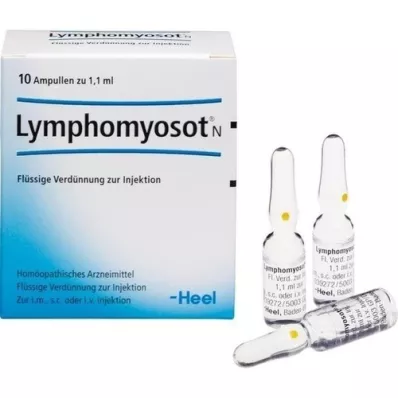LYMPHOMYOSOT N-ampullen, 10 stuks LYMPHOMYOSOT N-ampullen, 10 stuks