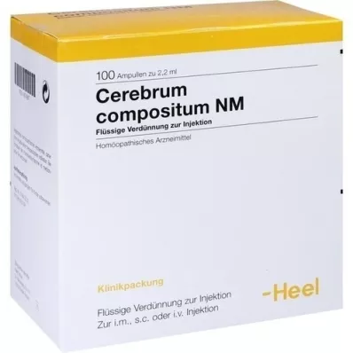 CEREBRUM COMPOSITUM NM Ampullen, 100 stuks