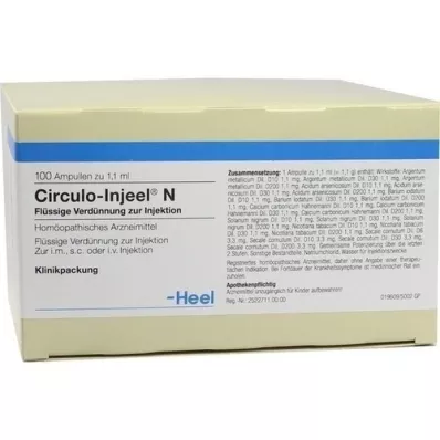 CIRCULO Injeel N ampullen, 100 stuks