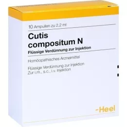 CUTIS compositum N ampullen, 10 stuks