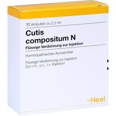 CUTIS compositum N ampullen, 10 stuks