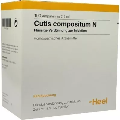 CUTIS compositum N ampullen, 100 st
