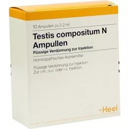 TESTIS COMPOSITUM N-ampullen, 10 stuks