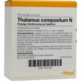 THALAMUS compositum N ampullen, 10 stuks
