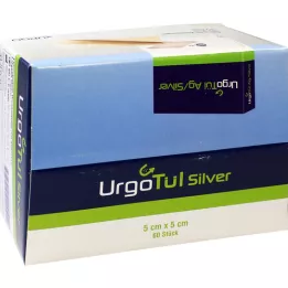URGOTÜL Zilver 5x5 cm wondgaas, 60 st