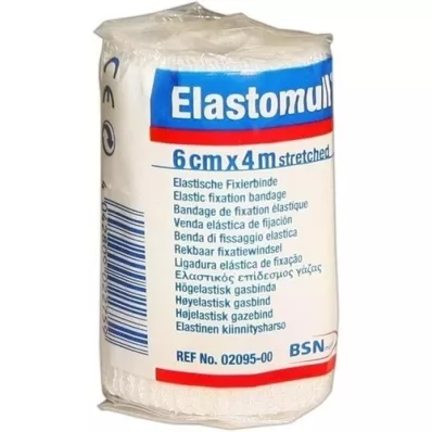 ELASTOMULL 6 cmx4 m elastische bevestigingsbeugel 2095, 1 stuk ELASTOMULL 6 cmx4 m elastische bevestigingsbeugel 2095, 1 stuk