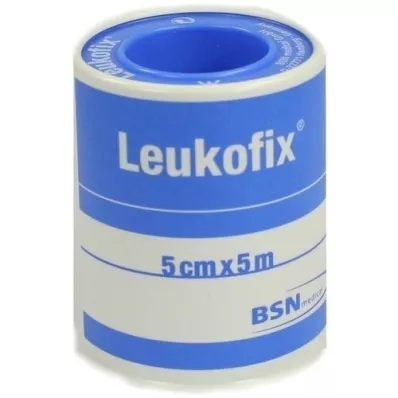 LEUKOFIX Verbandpleister 5 cmx5 m, 1 stuk LEUKOFIX Verbandpleister 5 cmx5 m, 1 stuk