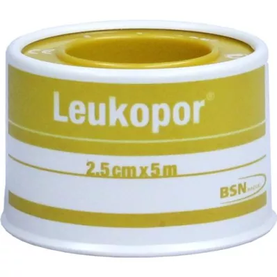 LEUKOPOR 2,5 cmx5 m, 1 stuk