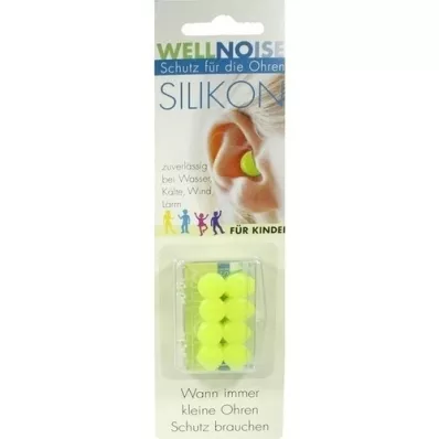 WELLNOISE Oordopjes voor kinderen blister, 4X2 st WELLNOISE Oordopjes voor kinderen blister, 4X2 st