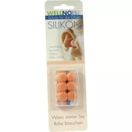 WELLNOISE Oordopjes in blisterverpakking, 3x2 stuks
