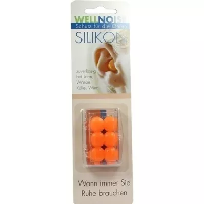 WELLNOISE Oordopjes oranje blister, 3X2 st WELLNOISE Oordopjes oranje blister, 3X2 st
