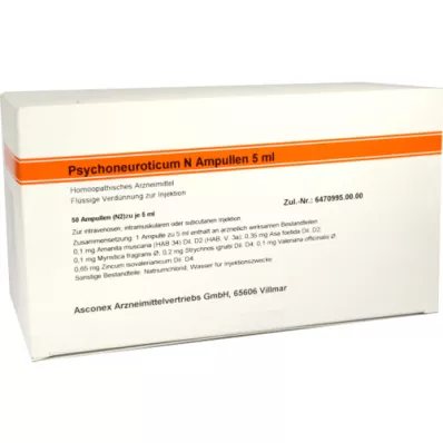 PSYCHONEUROTICUM N-ampullen, 50X5 ml PSYCHONEUROTICUM N-ampullen, 50X5 ml