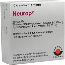 NEUROP Oplossing voor injectieampullen, 10X1 ml
