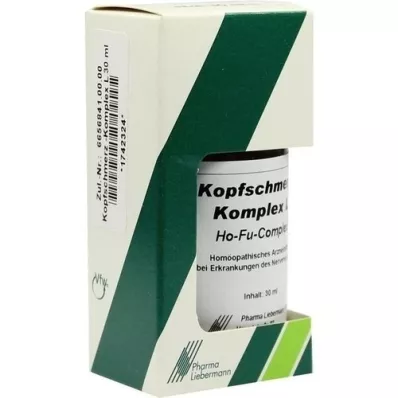 KOPFSCHMERZ KOMPLEX L Ho-Fu-Complex druppels, 30 ml KOPFSCHMERZ KOMPLEX L Ho-Fu-Complex druppels, 30 ml