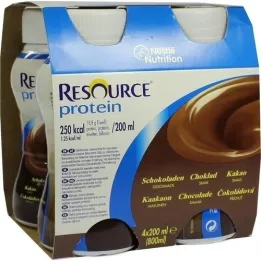 RESOURCE Eiwitchocolade nieuw vloeibaar recept, 4X200 ml